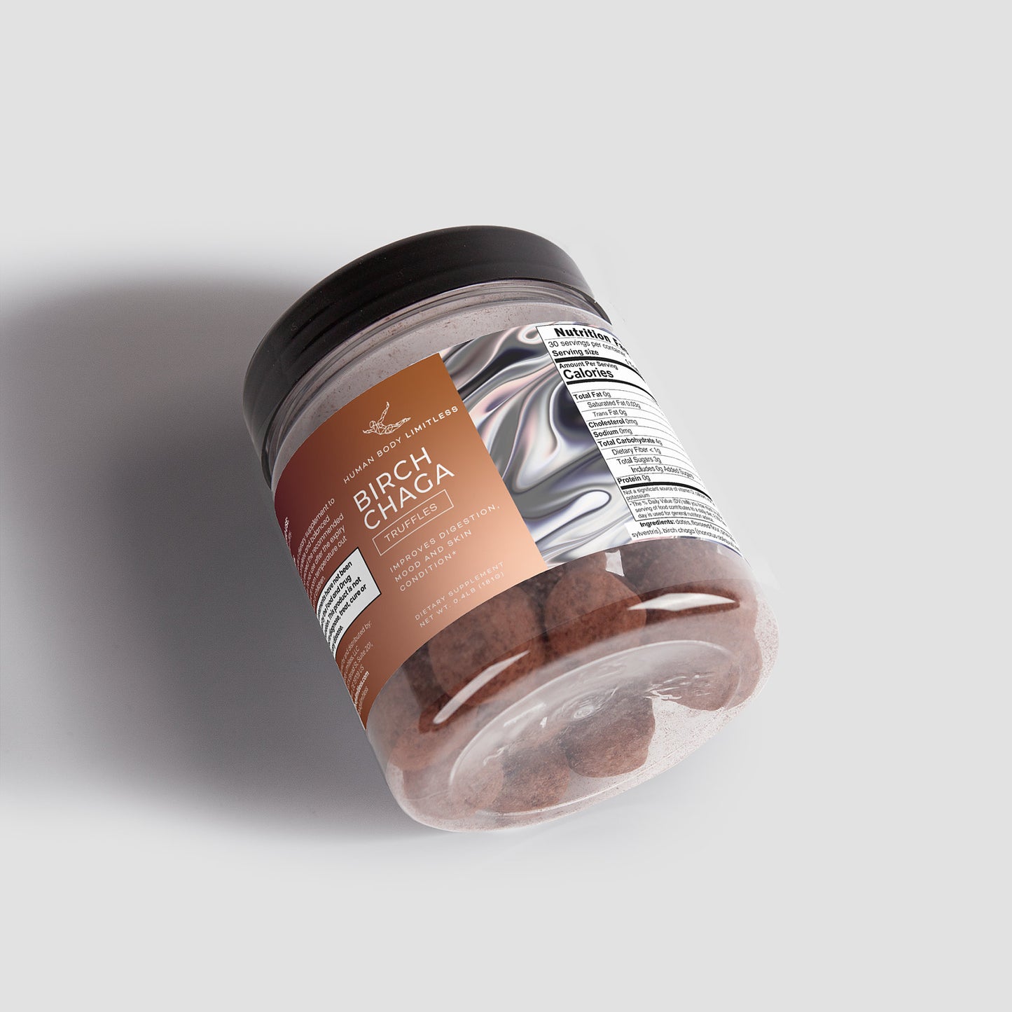 Probiotic Birch Chaga Truffles