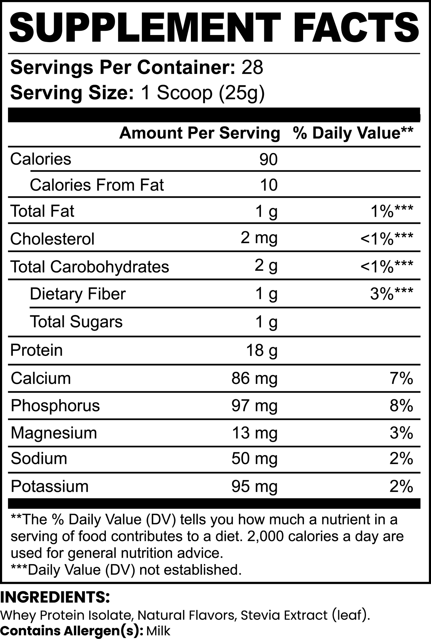 Super Isolate Whey Protein (Chocolate)