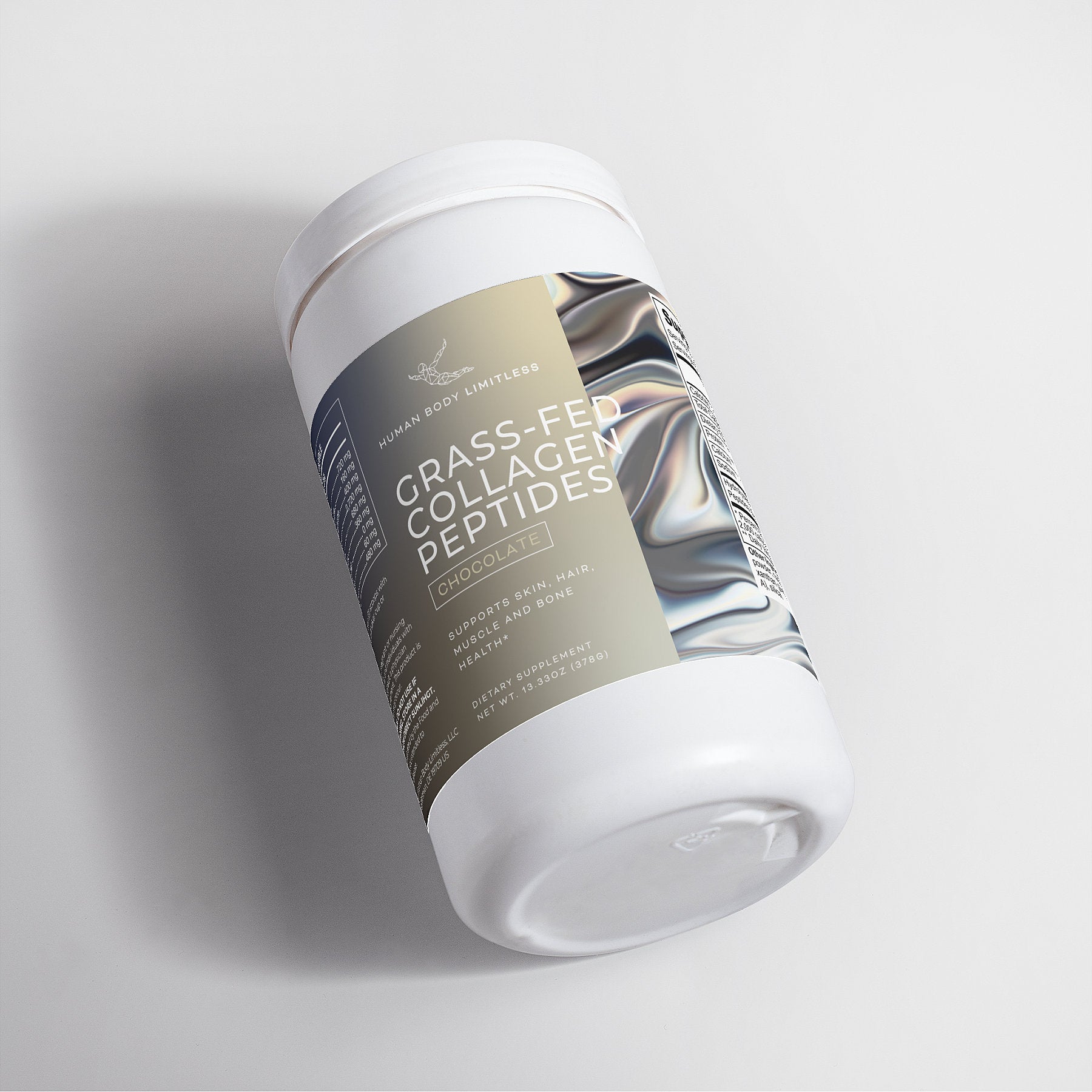 Grass-Fed Collagen Peptides Powder (Chocolate)