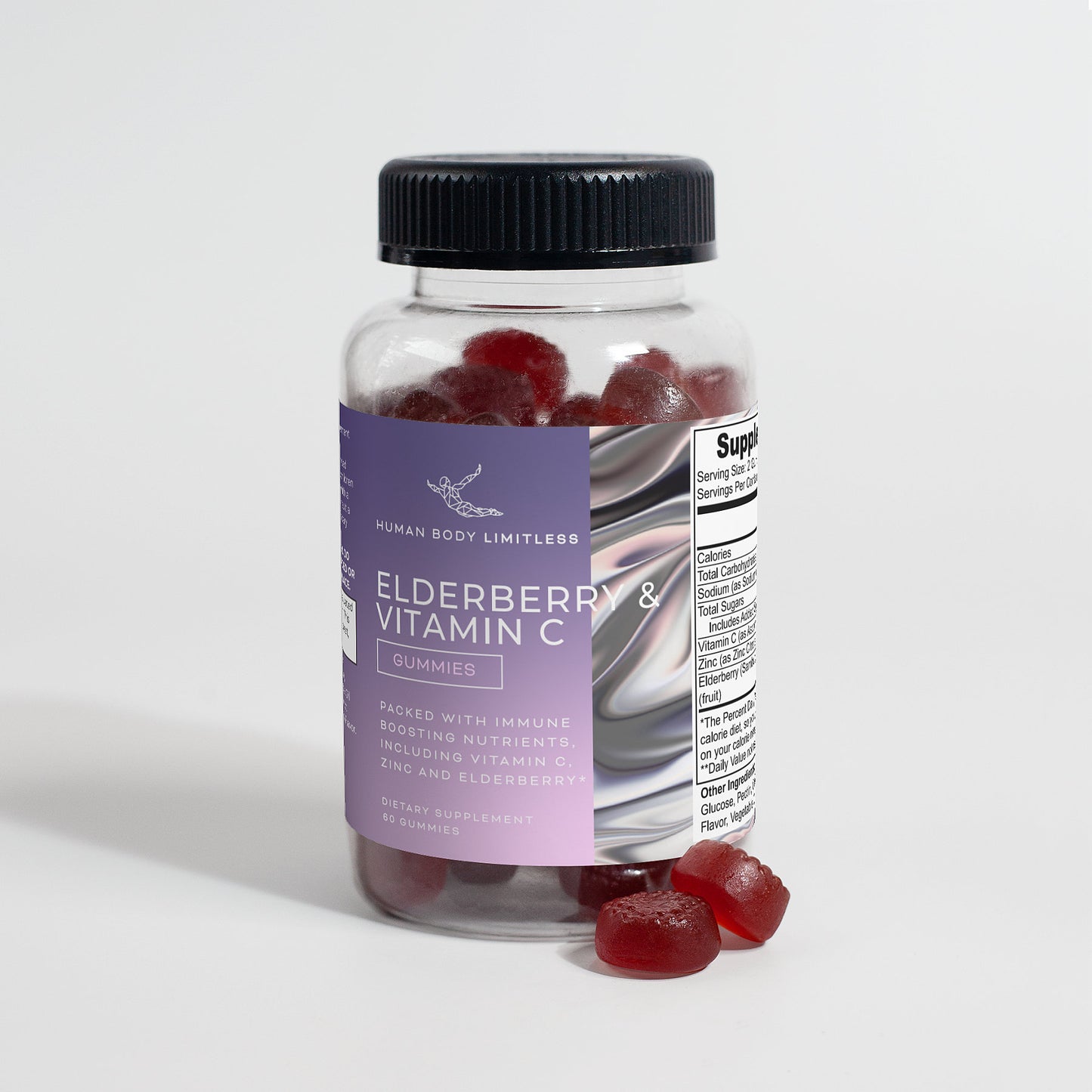 Elderberry & Vitamin C Gummies